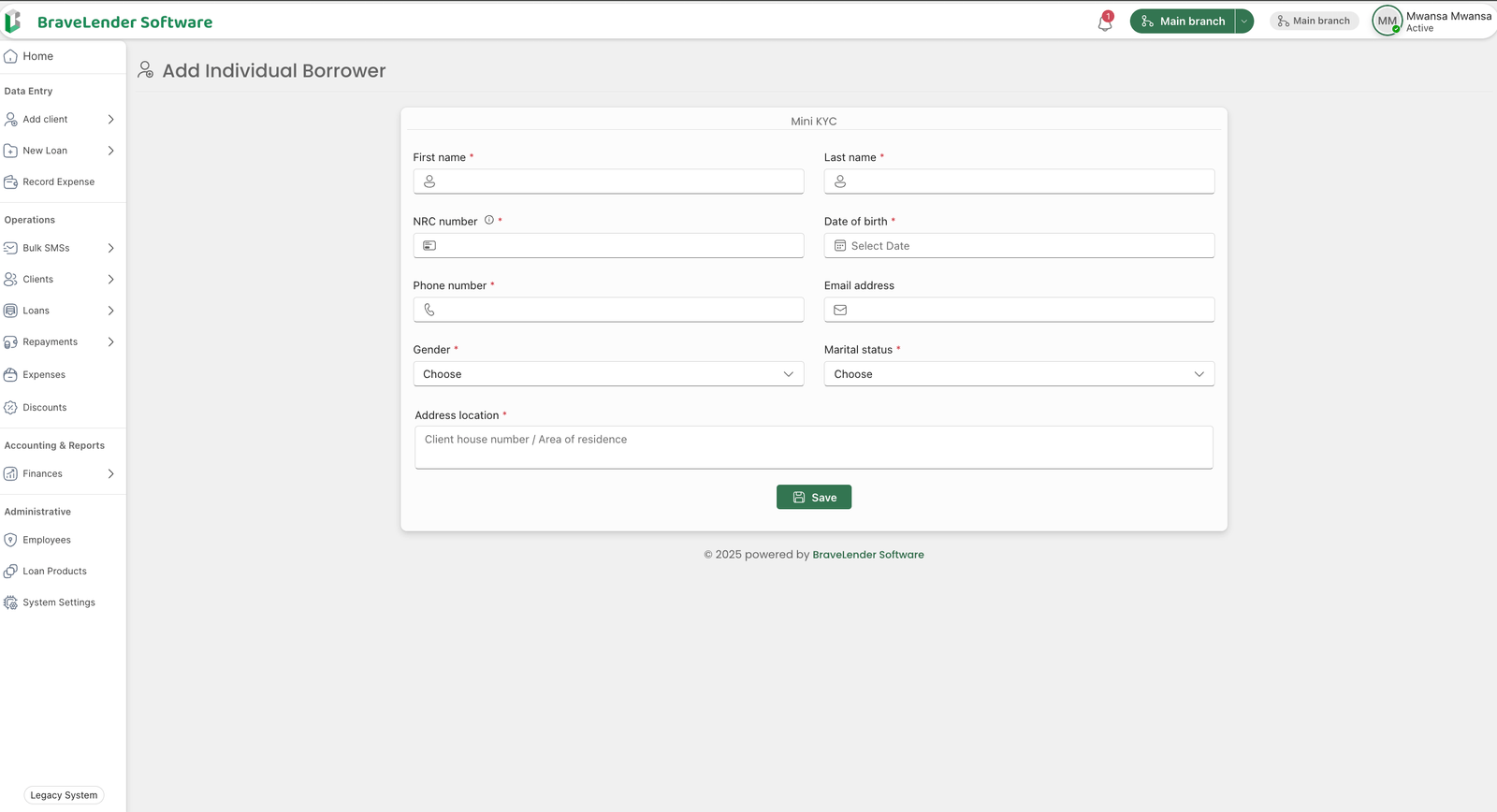 Example of a complex configuration file with small text