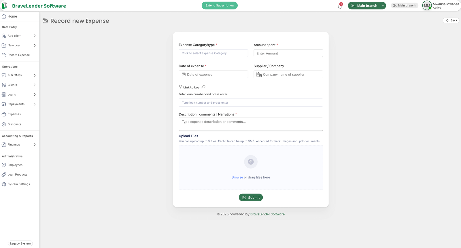 Example of a complex configuration file with small text