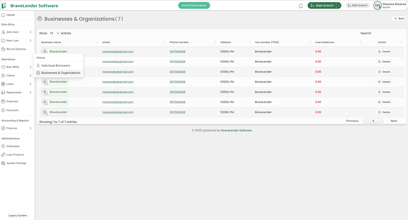 Example of a complex configuration file with small text